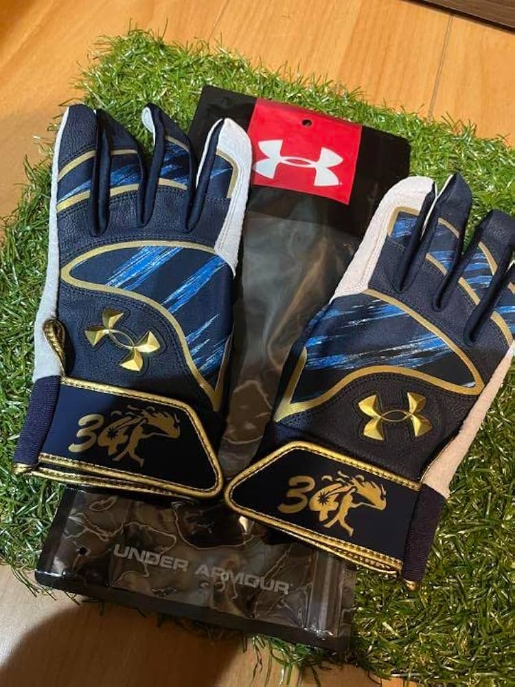 レッドソックス 吉田正尚 実使用 or 支給品 バッティンググローブ UNDER ARMOUR - レッドソックス 吉田正尚 実使用 or 支給品